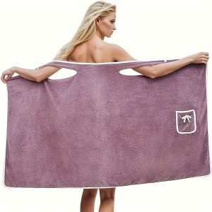 🛁 Luxurious women's robe -- soft and thick Korella flannel